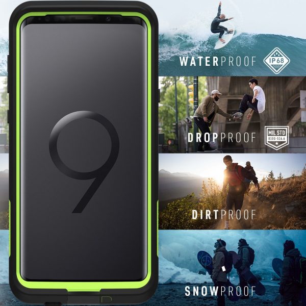 LifeProof Fre - Samsung Galaxy S9+ - Black Lime - Image 3