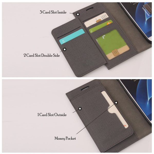 Tosca Diary 6 CC Wallet Cases iPhone X/Xs - Image 2