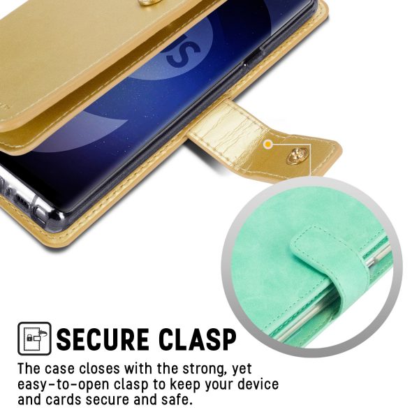 Galaxy S9 Case [Extra Card & Cash Slots] Mansoor Diary [Double Sided Wallet Case] - Image 4