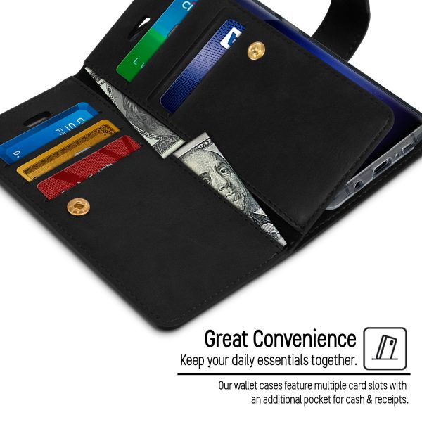 Galaxy S9 Case [Extra Card & Cash Slots] Mansoor Diary [Double Sided Wallet Case] - Image 6