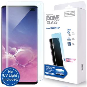 Dome Glass Full Screen Protector by Whitestone (S10 Plus)