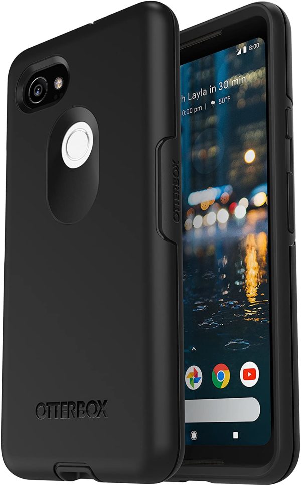 OtterBox Symmetry Series Case for Google Pixel 2 XL - Retail Packaging - Black