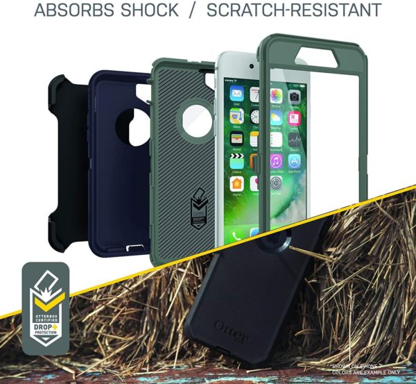 OtterBox Defender Series Case for Apple iPhone 7 Plus / 8 PlusBlack - Image 4
