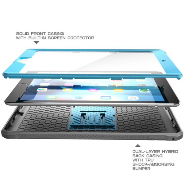 SUPCASE For iPad 9.7 Case (2018/2017)  Heavy Duty UB Pro Full-Body Rugged Protective Case with Built-in Screen Protector - Image 4