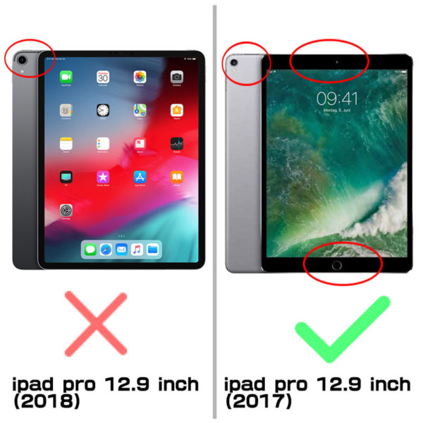 SUPCASE For ipad Pro 12.9 Case 2017 UB PRO Heavy Duty Full-body Cover WITHOUT Built-in Screen Protector,Not Fit 2018 Version - Image 2