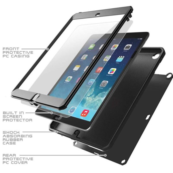 SUPCASE For ipad Air Case UB Pro Full-body Rugged Dual-Layer Hybrid Protective Defense Case Cover with Built-in Screen Protector - Image 2