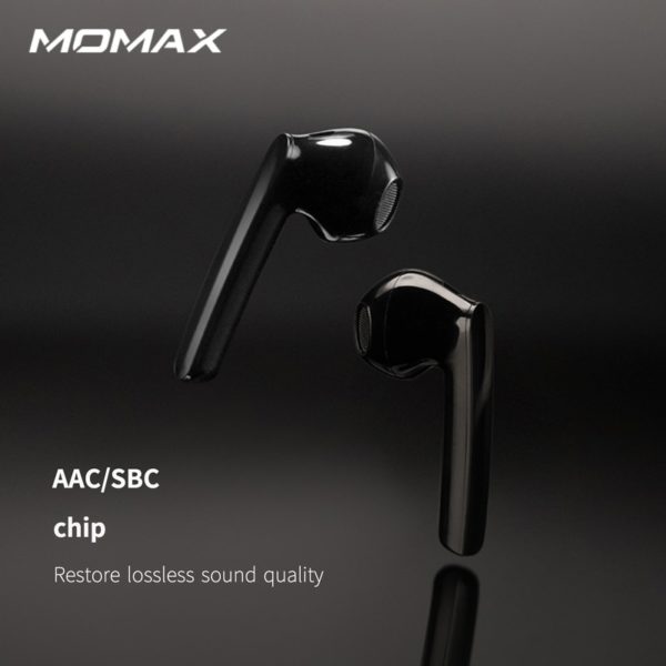Momax PILLS GO WS Wireless Headphones Earphones sport Earbuds Headset Support iOS/Android Charging Box